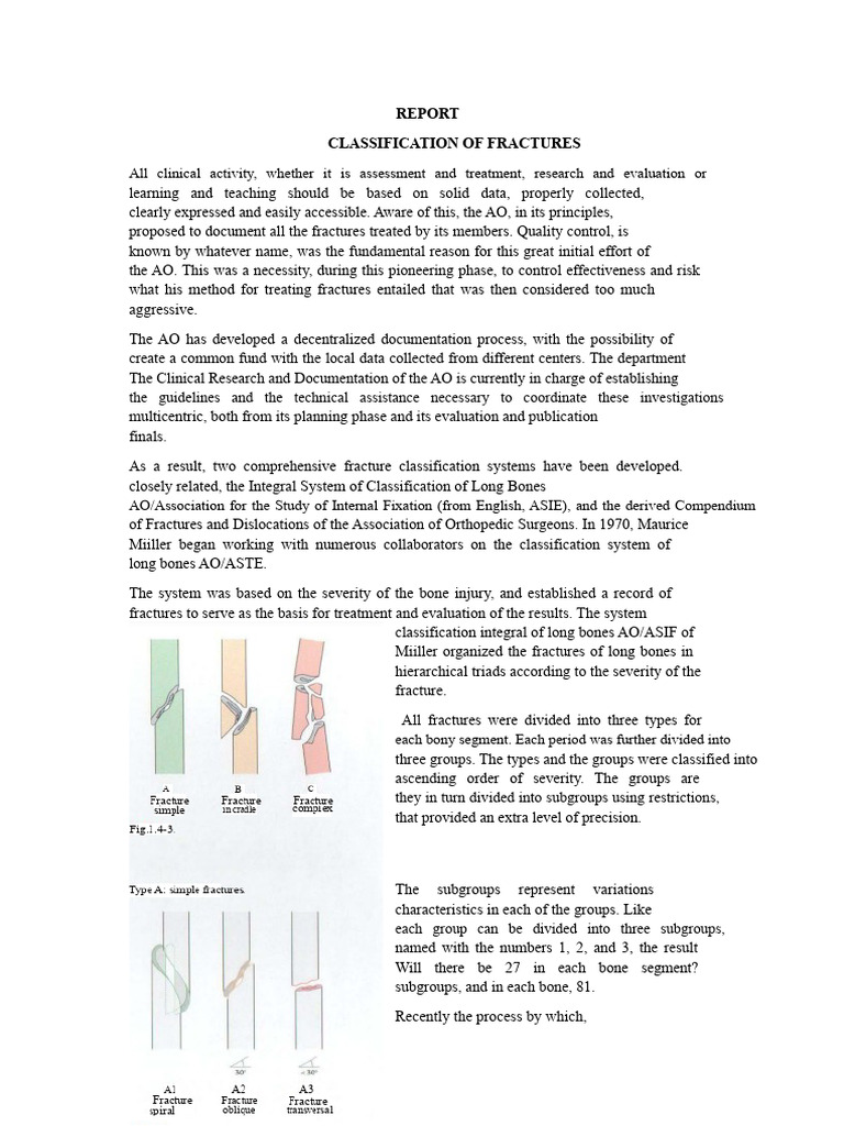 Fracture Classification Systems Explained | PDF | Anatomical Terms Of ...