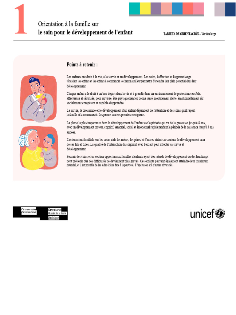 Guide familial pour le développement de l'enfant | PDF | Psychologie du ...