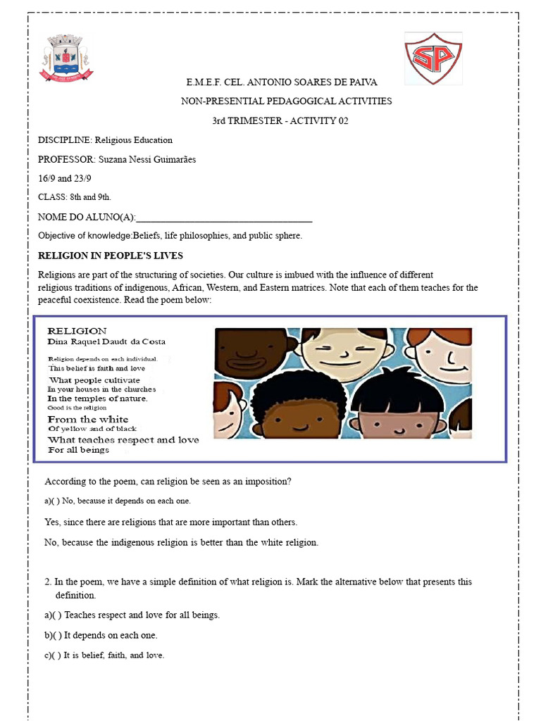 ACTIVITY 02 8th AND 9th | PDF