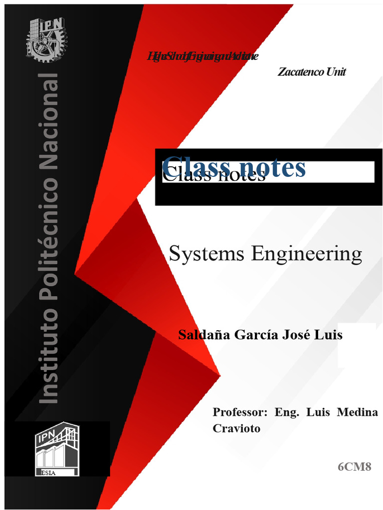 Systems Engineering Overview and Concepts | PDF | Linear Programming ...