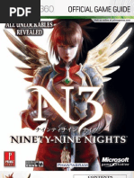 Download N3 Ninety-Nine Nights - Prima Official Game Guide XBOX360 by Dashing Aaron Collett SN97124983 doc pdf