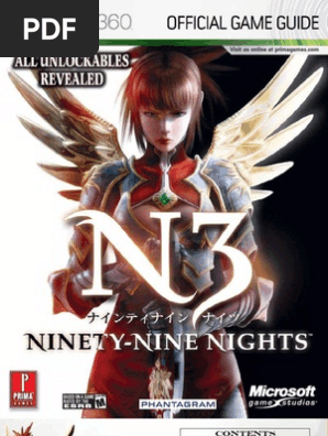 N3 Ninety-Nine Nights - Prima Official Game Guide XBOX360