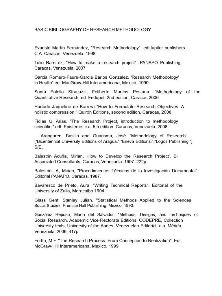 Essential Research Methodology References | PDF | Science | Techniques