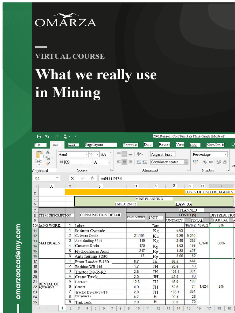 Mining Value Chain Tools Course | PDF | Mining