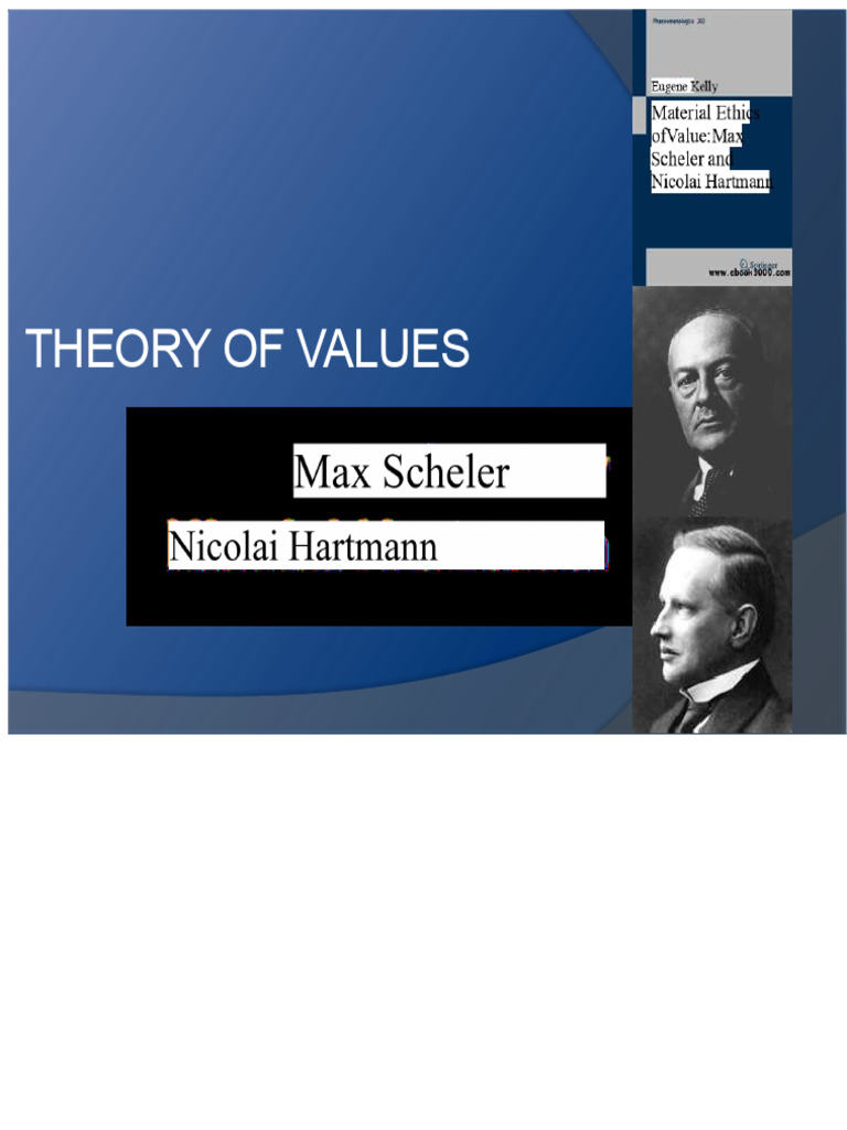 Understanding the Theory of Values | PDF | Ontology | A Priori And A ...