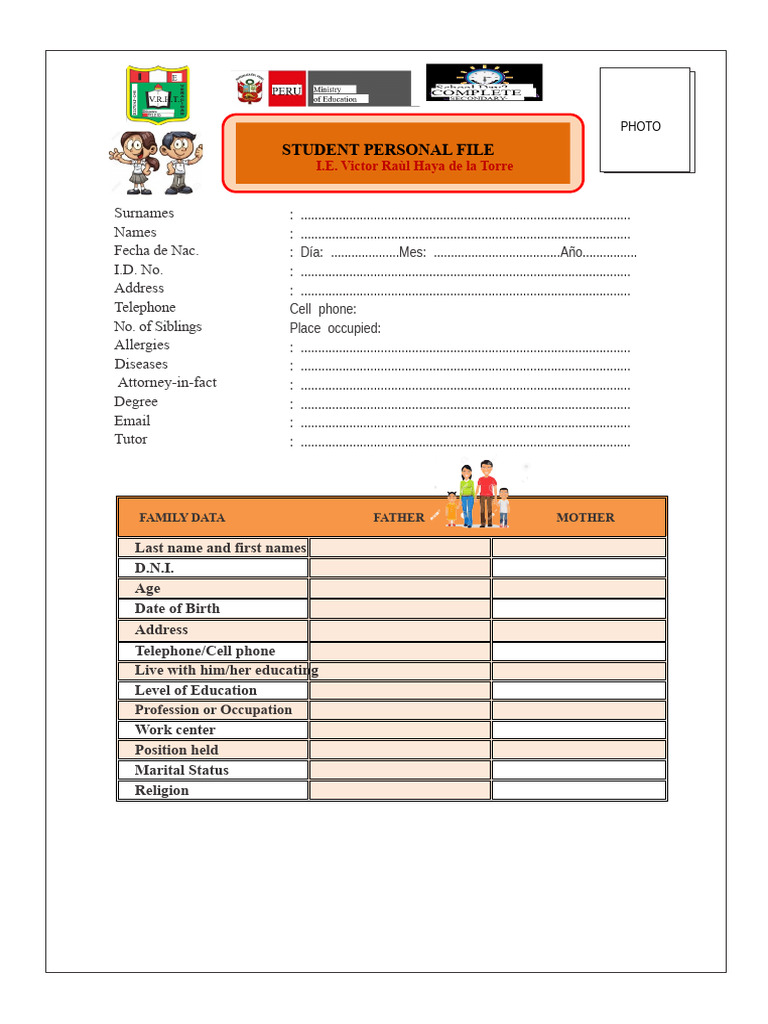 Student Personal File 2020 | PDF | Medical Specialties | Diseases And ...