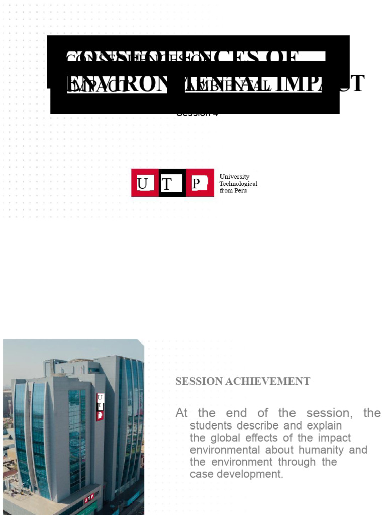 Global Environmental Impact Consequences | PDF | United Nations ...
