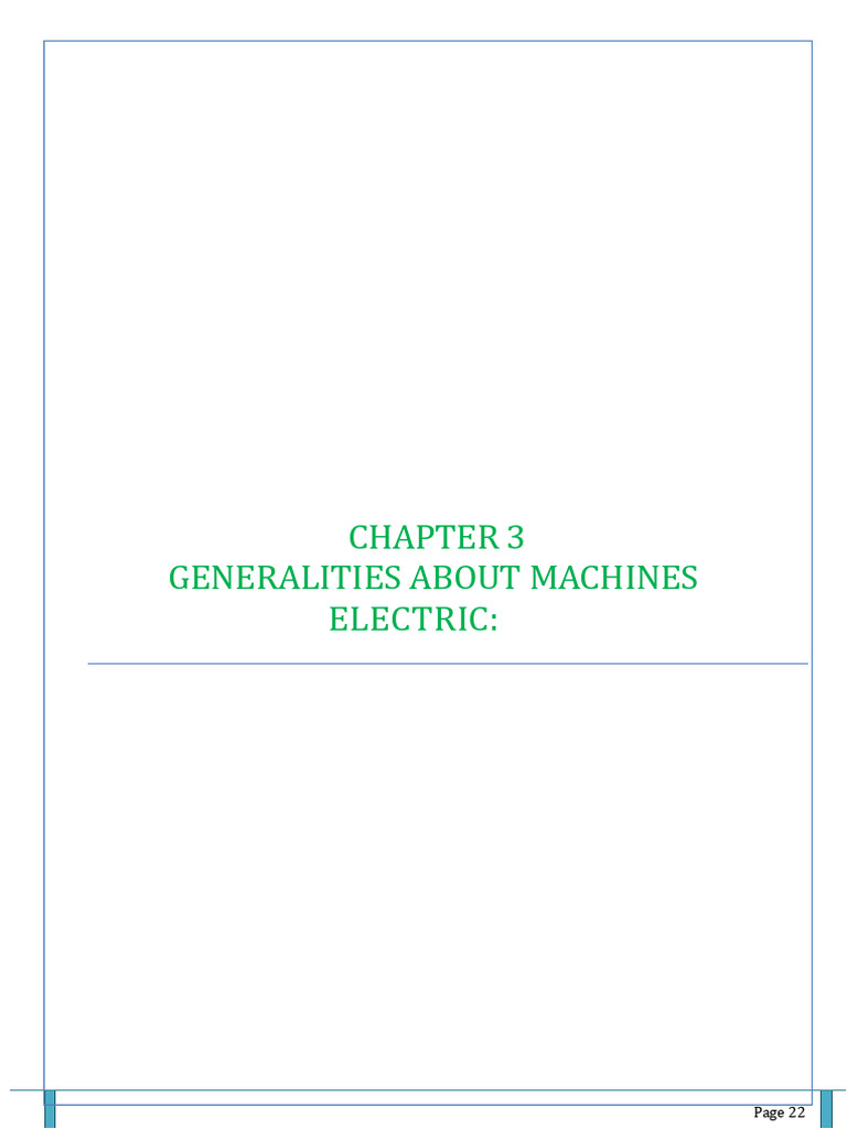 Overview of Electric Machines and Motors | PDF | Electric Motor ...