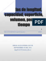 Medidas de Longitud, Capacidad, Superficie