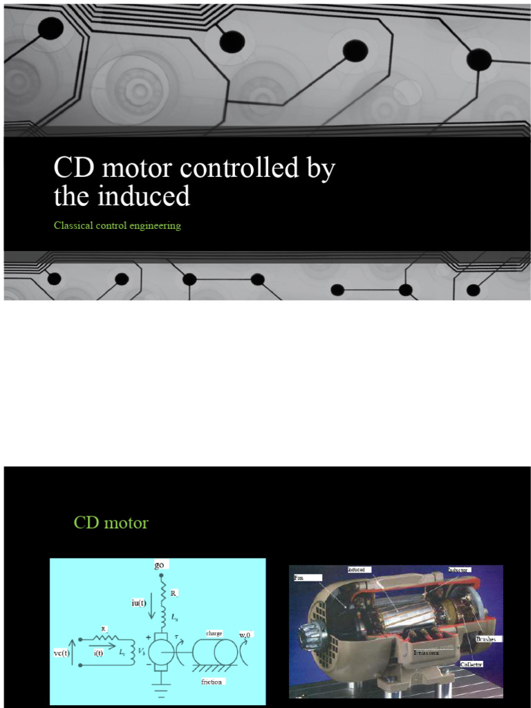DC Motor Controlled by The Armature | PDF