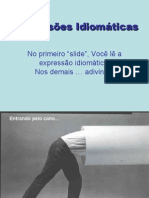 Expressões Idiomáticas