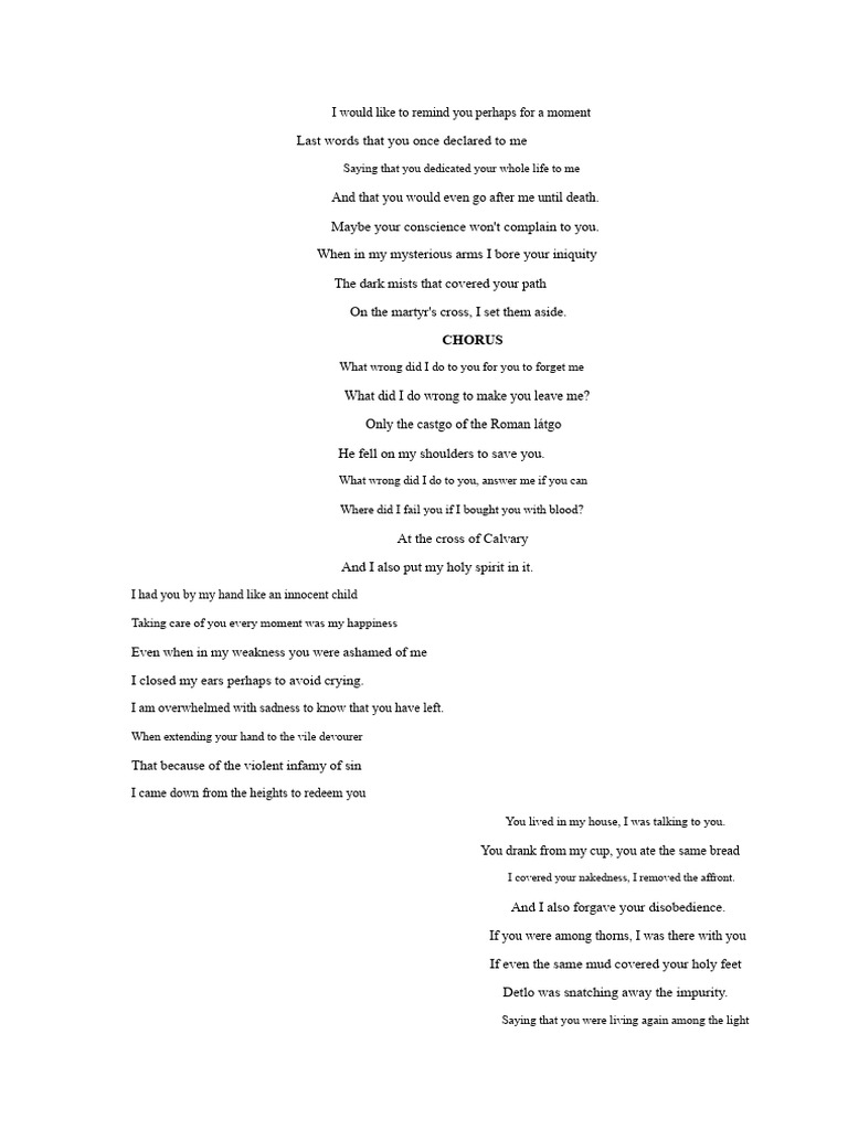 Poignant Reflections on Abandonment | PDF