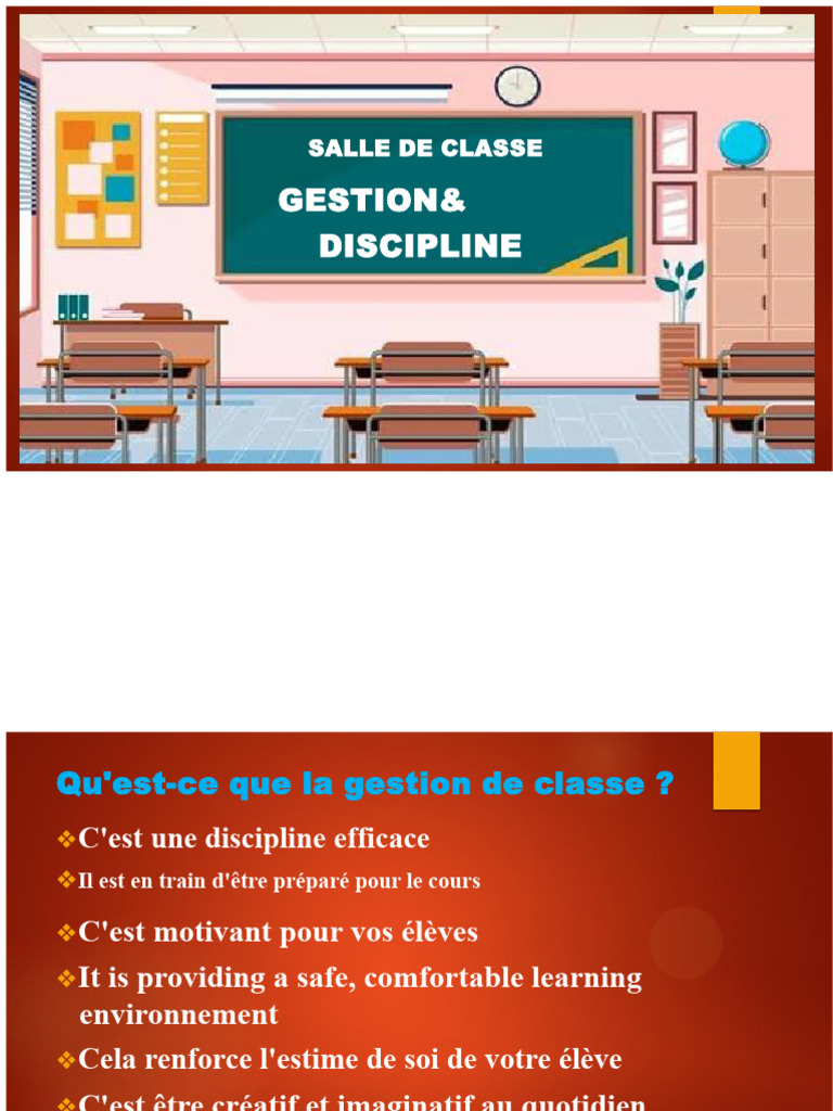 Gestion de classe et discipline efficace | PDF
