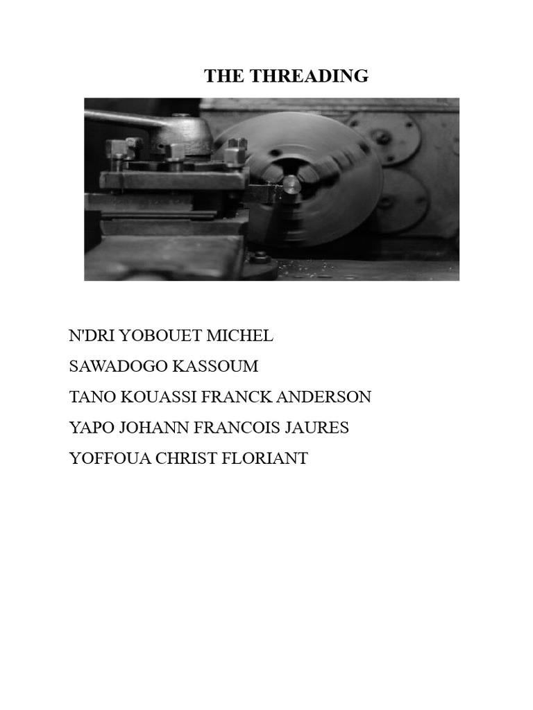 The Threading | PDF