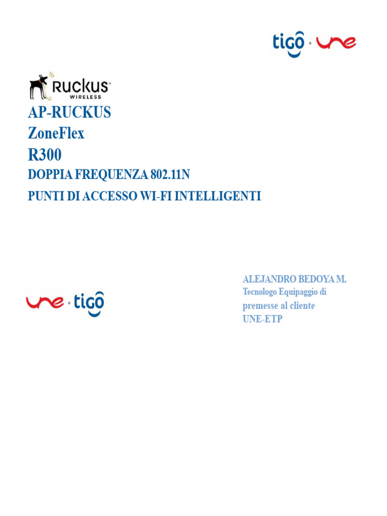 Manuale AP Ruckus R300 | PDF