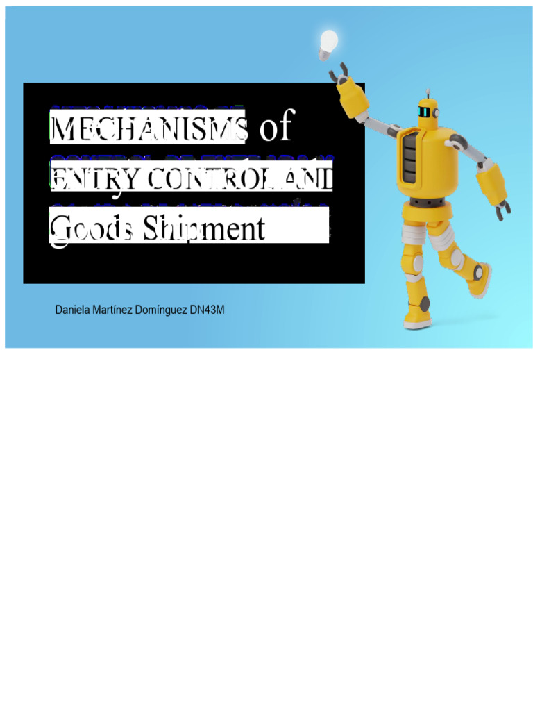 Warehouse Entry Control Mechanisms | PDF | Warehouse | Inventory