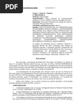 Representação do Alessander Sales - MPF-CE frente ao TCU