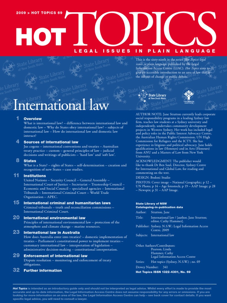 International Law Public International Law Treaty