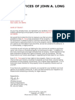 Tenant Letter (TEMPLATE)