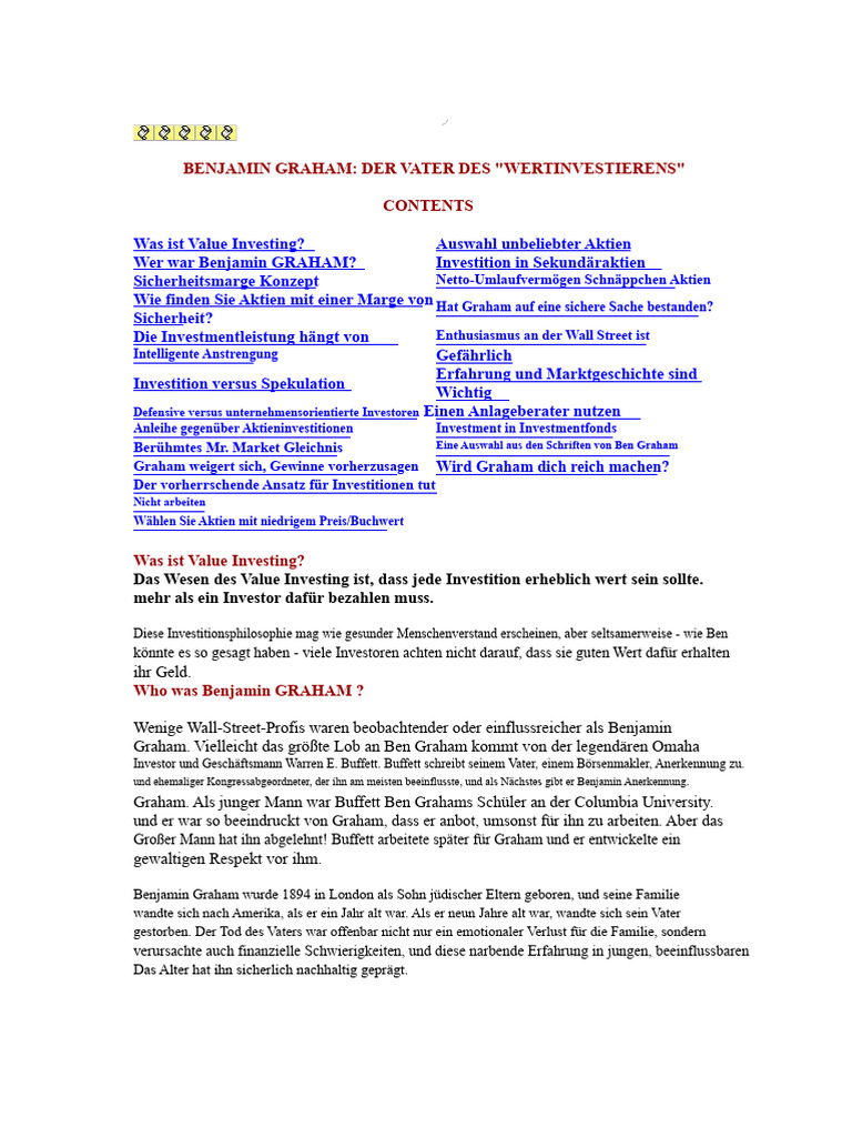 Benjamin Graham | PDF