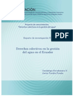 Derechos Colectivos Ecuador