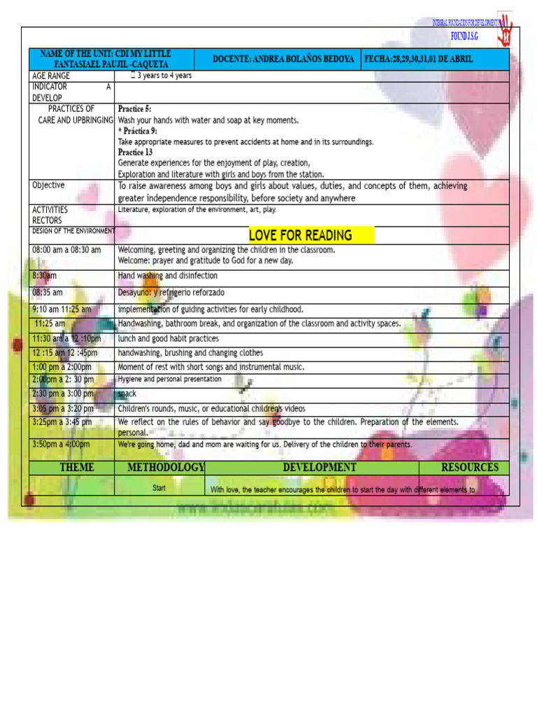 Early Childhood Development Activities | PDF | Knowledge