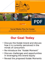 Kodak Moments: Social Media / Rebranding Proposal For An Old Favorite