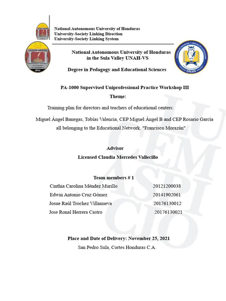 Final Report Workshop 3 Group 1 | PDF | Educational Technology | Teachers