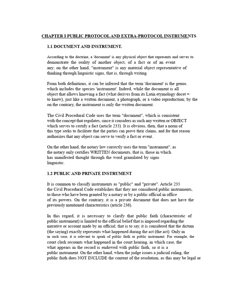 Public vs. Private Notarial Instruments | PDF | Will And Testament ...