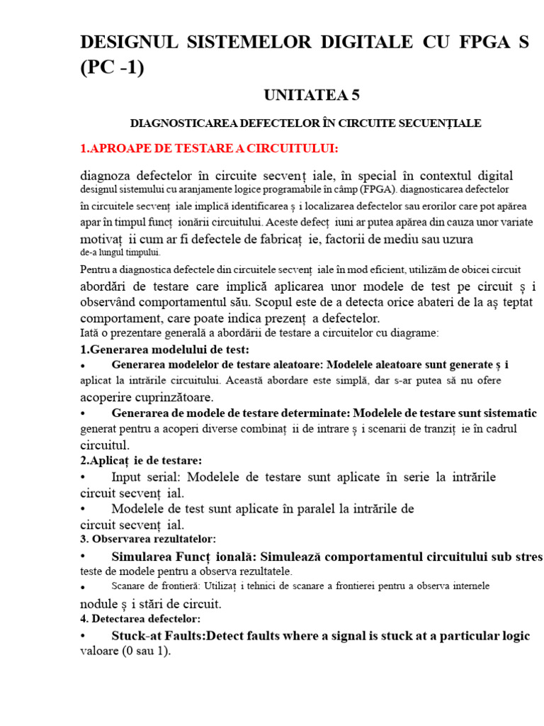 Unitatea 5 DSD Mtech 1-1 Sem | PDF