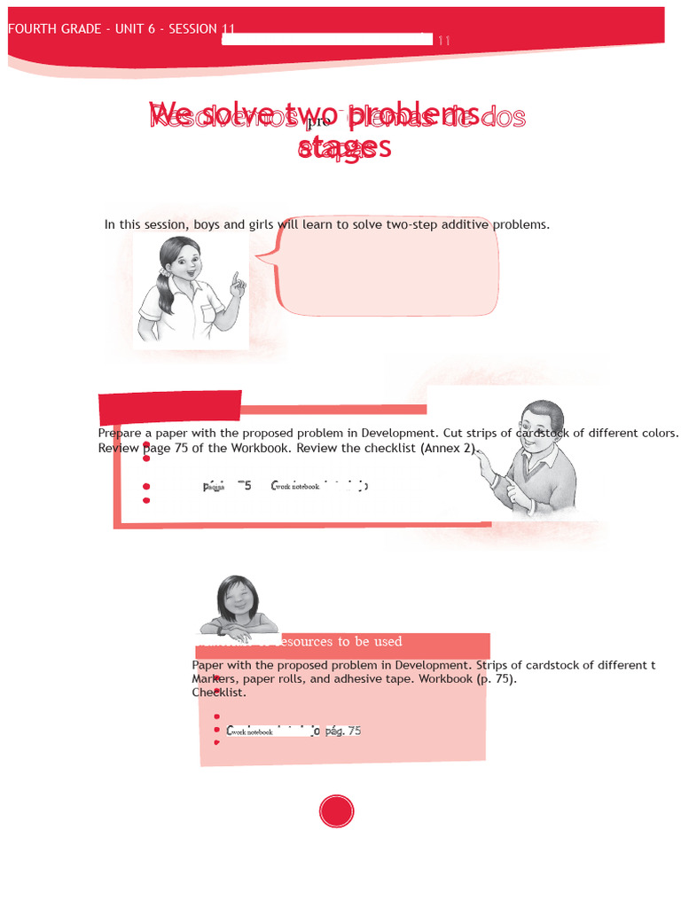 We Solve Two-Step Problems | PDF