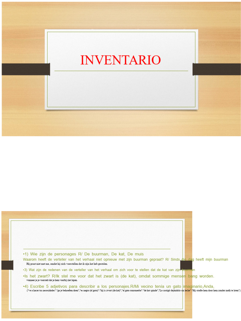 INVENTARIS | PDF