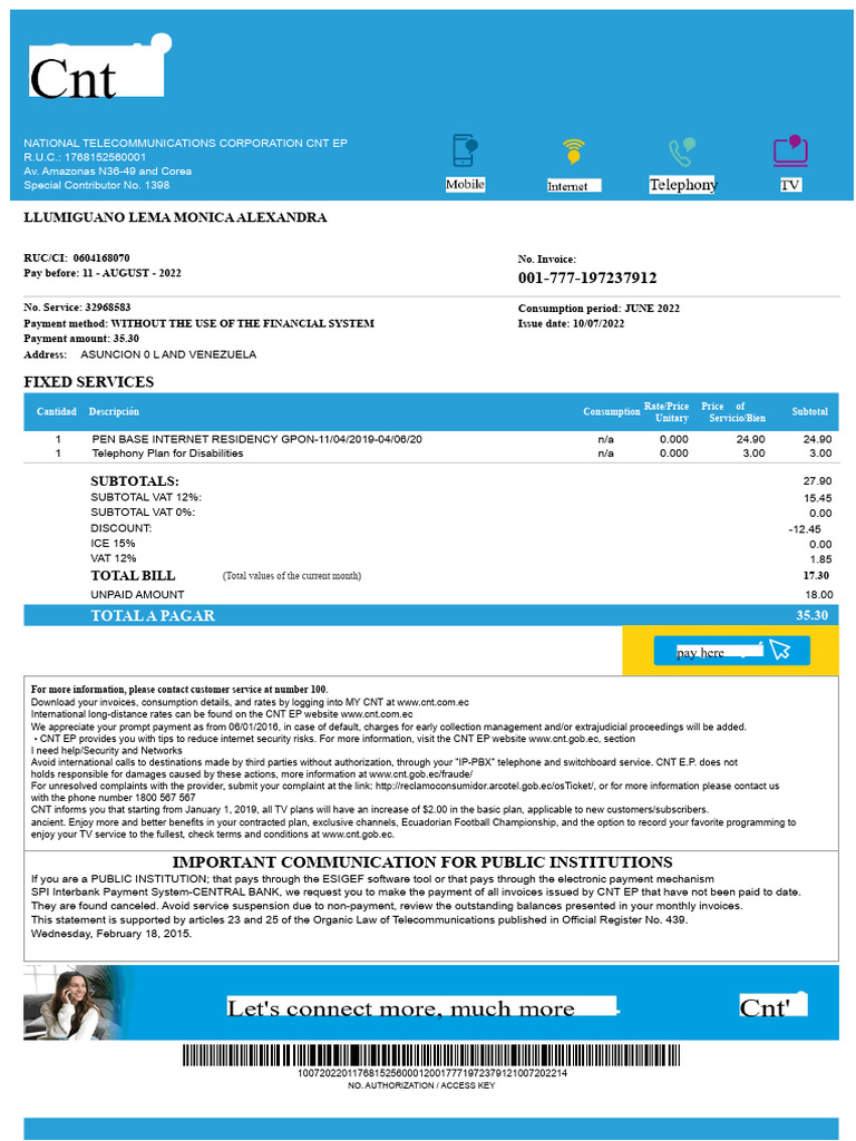 CNT FORM | PDF | Invoice | Value Added Tax