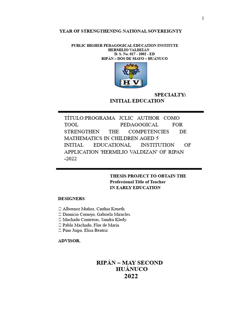 JCLIC PROJECT. ORIGINAL | PDF | Mathematics | Learning