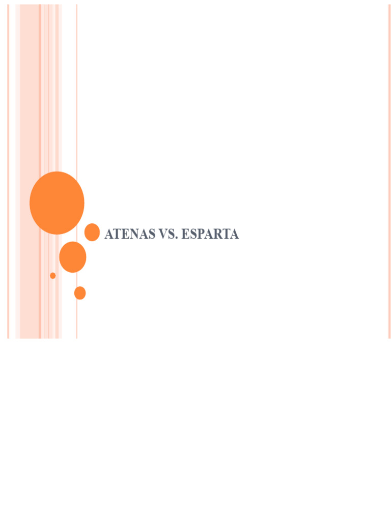 Atenas Vs Esparta | PDF | Esparta | Atenas