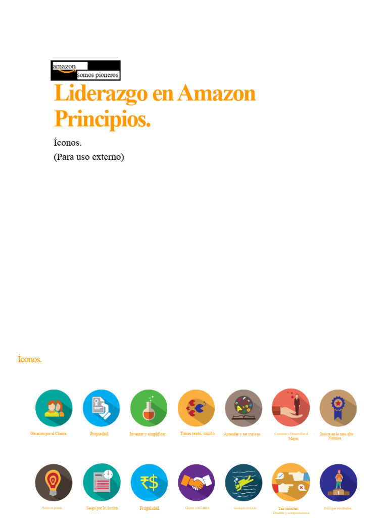 Principios de Liderazgo en Amazon | PDF