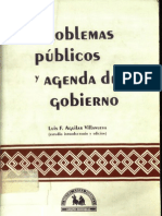 Problemas Publicos y Agenda de Gobierno - Aguilar Villanueva