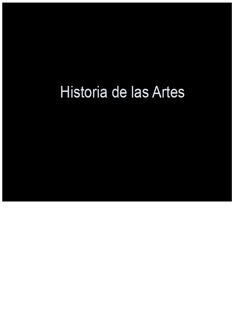 Evolución del Arte a Través de la Historia | PDF | Las artes ...