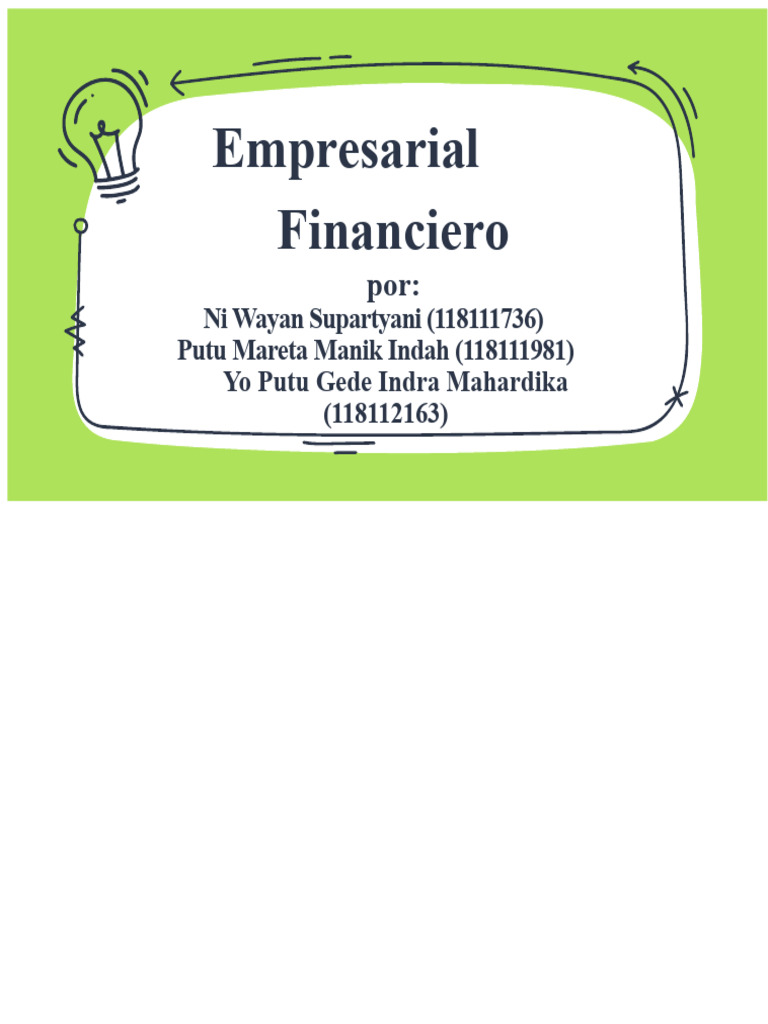 Finanzas para Emprendedores: Guía Práctica | PDF | Capital de riesgo ...