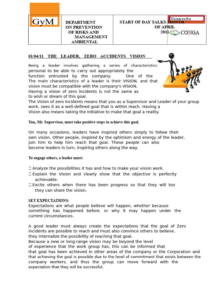 Zero Incidents Leadership & Safety Tips | PDF | Seat Belt | Traffic ...