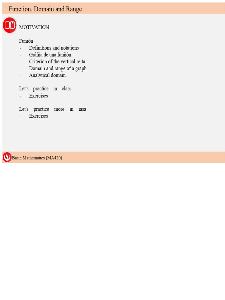 Understanding Functions: Domain & Range | PDF | Function (Mathematics ...