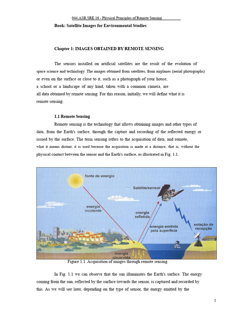Remote Sensing Principles Explained | PDF | Electromagnetic Spectrum ...