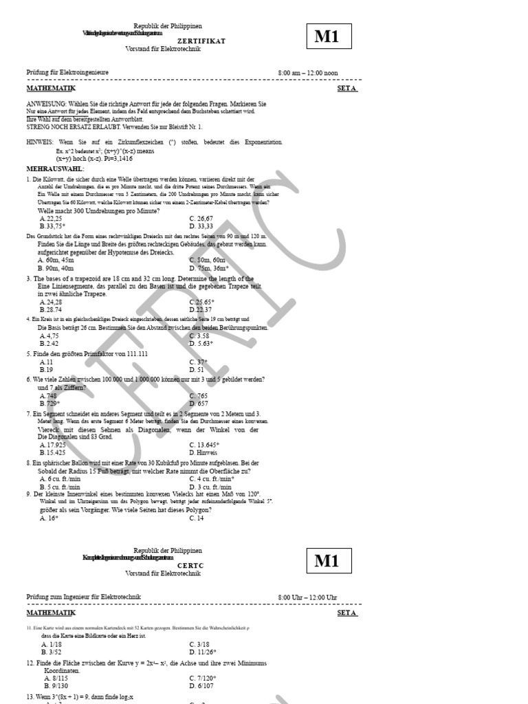 Math 01 Key PDF | PDF