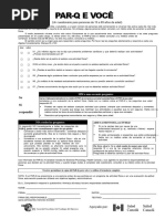 Cuestionario PAR-Q para Ejercicio | PDF