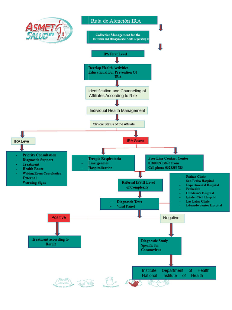 FLOW CHART IRA 2020 | PDF | Infection | Hospital