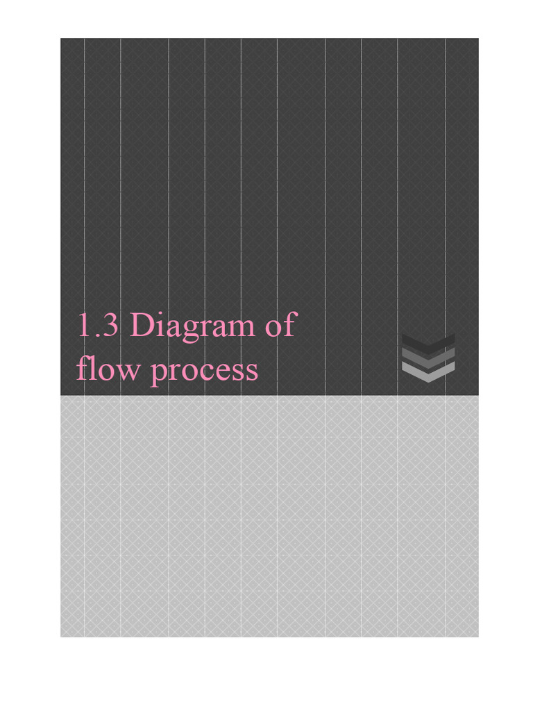 Flow Process Diagram Guide | PDF