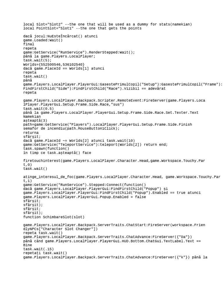 Inf Stat - Lua | PDF