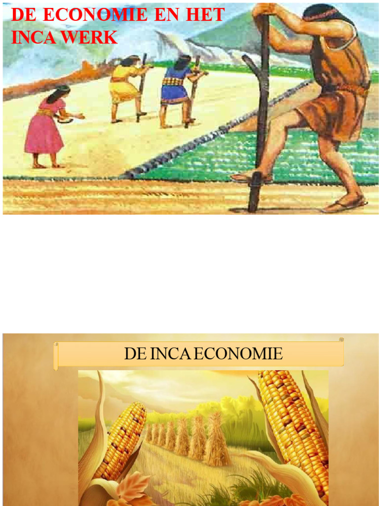 2de-De Economie en Het Inca Werk | PDF