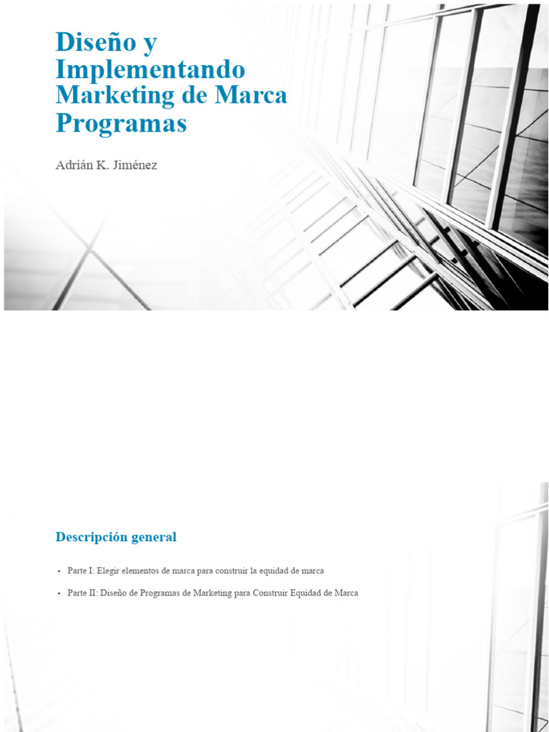 Estrategias para Construir Equidad de Marca | PDF | Marca | Marketing