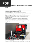 Step-by-Step Guide to PC Assembly | PDF | Personal Computers | Desktop ...